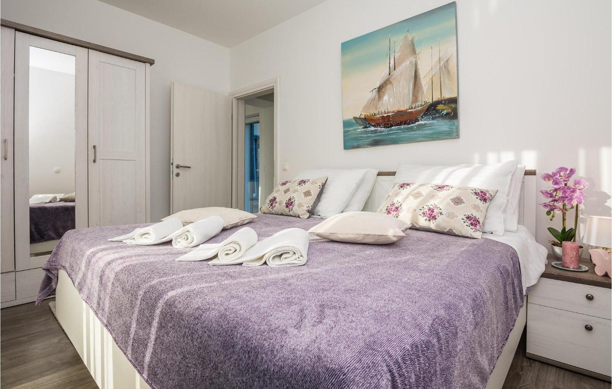 Beautiful Home In Privlaka With Wifi Bagian luar foto